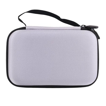 JINMEI Hard EVA Carrying Case Compatible with R36MAX/RG40XX V /RG CubeXX/ RG Cube/ Powkiddy RGB30 4-Inch Handheld Game Console Case (grey) - color: grey