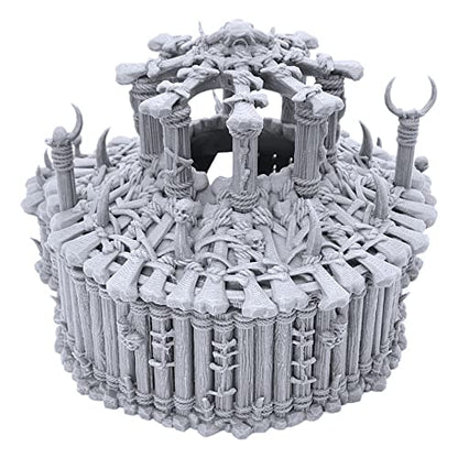 The Witch Temple by Printable Scenery, 3D Printed Tabletop RPG Scenery and Wargame Terrain 28mm Miniatures