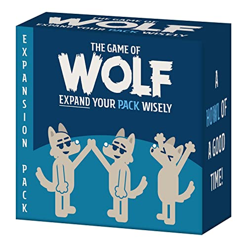 The Game of Wolf a Trivia Game for Friends, Families and Teens - Expansion Pack - with 125 New Categories, by Gray Matters Games - style: Expansion Pack