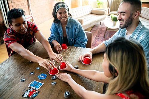 What The Cup!? | Social Bluffing Dice Game | Featuring Handheld Dice Cups & D12 Dice | Spy, Swap, Steal The Winning Cup | 3-6 Players, Ages 12+