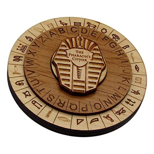 Creative Escape Rooms Egyptian Decoder and Runes Cipher Spy Kit
