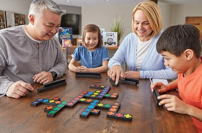 Mindware | Qwirkle UK Edition | Board Game | Ages 6+ | 2-4 Players | 45 Minutes Playing Time - style: Qwirkle UK Edition
