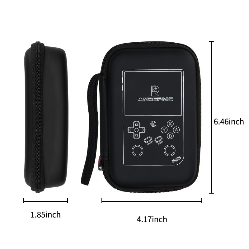 Cintwor Case Protable Hard Travel with RG 35XXPro Retro Game Console, Handheld Emulator Game Console, Player Storage Organizer for Anbernic RG 35XXPro Retroid Pocket Consoles, TF Card& Cable(Box Only)