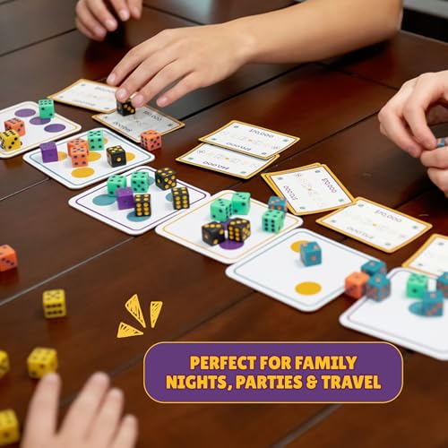 Dice & Board Game | Fast-Paced Family Game for Kids & Adults | Award-Winning Strategy Game for Kids 7+ & Adults | Perfect for Family Game Nights, Parties, Camping & Travel