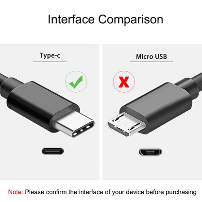 10FT USB A to USB C Controller Charging Cable, Data Sync Cord for PlayStation 5 DualSense, Xbox Series S/X, Black