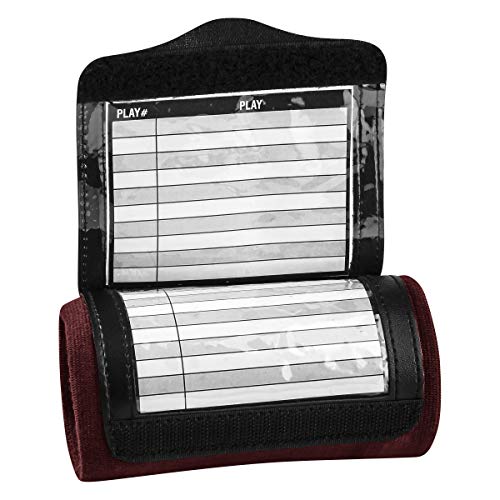 Champro Adult Quarterback Playbook Triple (AF50B) - color: Maroon, size: Youth