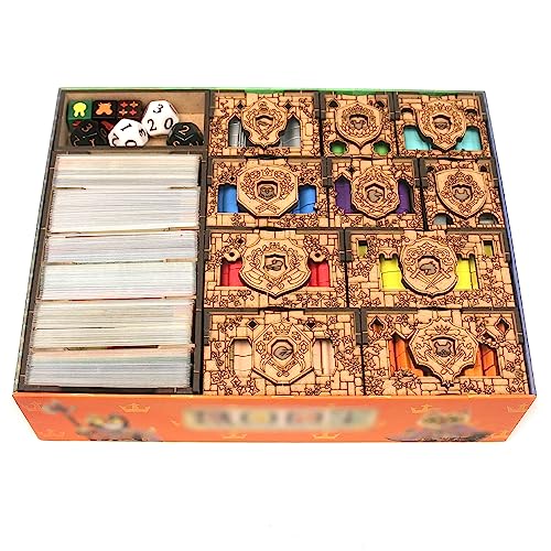 TowerRex Organizer for Root Board Game and Underworld, Riverfolk, Marauder, Clockwork Expansions, Storage Insert, Accessories Upgrade