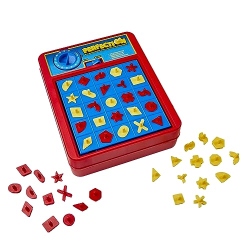 Hasbro Gaming Perfection Plus 2-Player Duel Mode Popping Shapes and Pieces Ages 5 and Up, Easter Gifts for Kids (Amazon Exclusive)