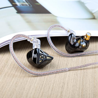 Wired Headphone,KZ DQS HiFi Dynamic Drivers IEM Earphone,KZ Gaming Earbuds Headphones Bass 2pin 3.5mm Sports Music Game in Ear Monitor Headphone for System Singers (Black, No Mic)… | KZ Gaming Earbuds Headphones Bass 2pin 3.5mm Sports Music Game in Ear Mo
