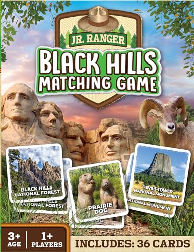 Masterpieces Jr Ranger - Black Hills Matching Game - style: Black Hills