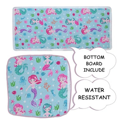 NGIL Utility Water Resistant Tote Bag | Work Tote for Women, Nurse Bag, Teacher's Choice Purse, Gym Bag, Everyday Organizer Top Zipper Closure - color: Mermaid-navy