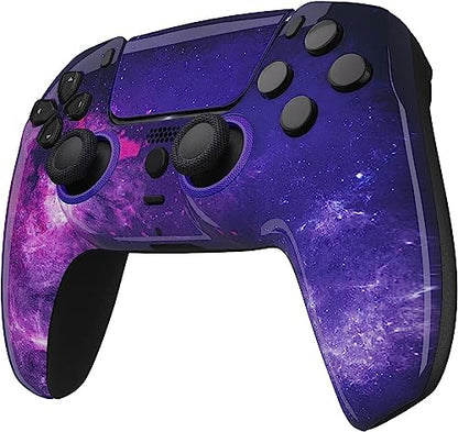 Custom Controllerzz Custom Wireless Controller Compatible with PS5 - Multiple Designs Available (PS5 Galaxy) - color: PS5 Galaxy