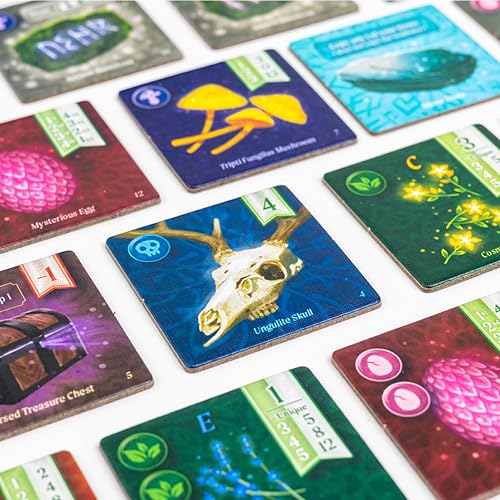 Nocturne, Fox Mystic Spatial Set Collection & Bidding Strategy Board Game | 1-4 Players, Ages 10+, 30-45 Mins, Enchanting Forest