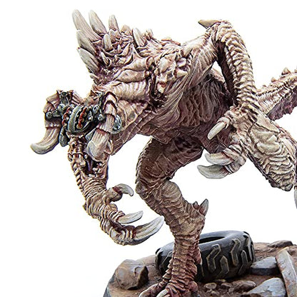 Modiphius Entertainment Ltd Fallout Wasteland Warfare: Enclave-Domesticated Deathclaw - 1 Miniature, 32mm Unpainted Figure, Captial Wave, RPG - style: Deathclaw