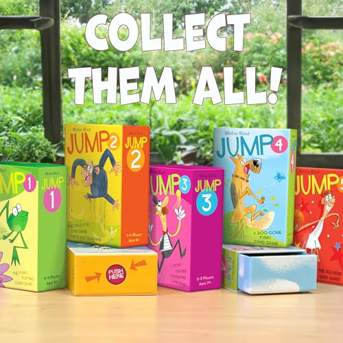 Melon Rind Jump 5, Math Game for Kids Learning Multiples of 5, Lively Basketball Themed Card Game, a Fun Math Activity for Boosting Confidence, Quick and Easy Screenless Fun, Ages 7+ - style: Multiples of 5