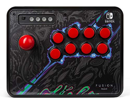 POWER A Fusion Wireless Arcade Stick for Nintendo Switch, Lite, Fight Stick, Gamepad, Game Controller, Bluetooth Controller, Officially Licensed - Nintendo Switch