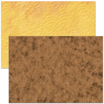 Essential RPG Battle Maps Starter Set: Dry Erase Grid & Terrain Maps | Plain grid and terrain maps for D&D, age 14+