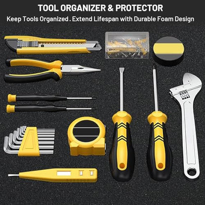 Dual-Thickness Case Foam Insert Kit 4PCS (2PCS 12x12x2" + 2PCS 12x12x0.4") - Pick and Pluck Protective Layer for Tool Drawers, Game Cases & Collectible Organizers - size: 4Pcs (2Pcs 12x12x2 In + 2Pcs 12x12x0.4 In)