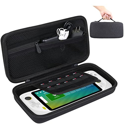 Aenllosi Hard Case for Logitech G Cloud Gaming Handheld, Black | Hard shell construction, Water-resistant design, Impact-resistant design, Protective case only - color: Black