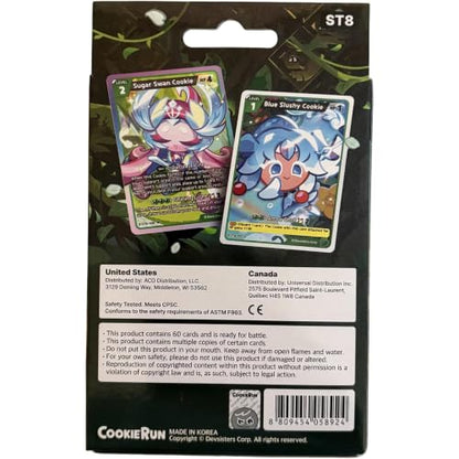 CookieRun TCG: Starter Deck - Guardian Winds - Green Legendary Cookie Wind Archer, Ready-to-Play Character Deck, Braverse Trading Card Battle Game - color: Green