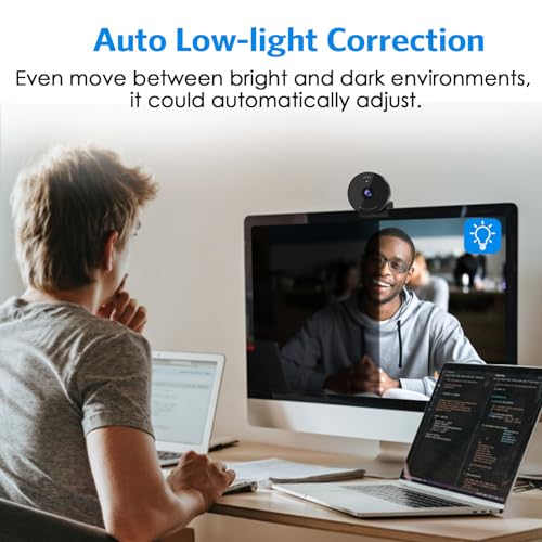 EMEET C950 1080P Webcam - USB Webcam with Microphone & Physical Privacy Cover, Auto Light Correction, Fixed Focus, USB Plug & Play, Ultra Web Cam w/ 70°View for Meeting/Online Classes/Zoom/YouTube - style: 1080P Ultimate Cost Effective