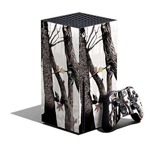 MightySkins Skin Compatible with Xbox Series X Bundle - Artic Camo | Protective, Durable, and Unique Vinyl Decal wrap Cover | Easy to Apply, Remove, and Change Styles | Made in The USA - color: Artic Camo