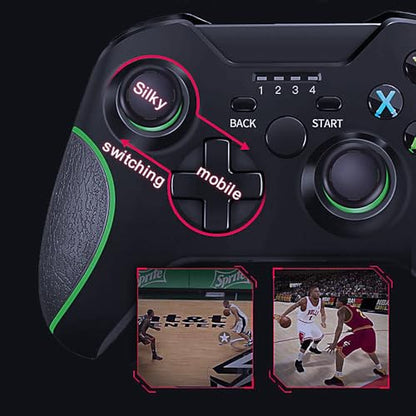 gausfine Wireless Controller Compatible With Xbox Series PC Windows 7/8/10/11 with 2.4GHZ Wireless Adapter Gamepad