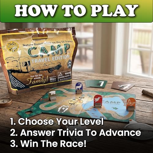 Education Outdoors Camp Travel Edition | lawn-game-equipment - color: Multicolor