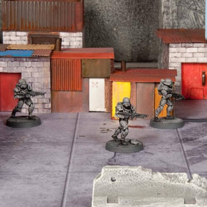 Wargames Atlantic Eisenkern Stormtroopers 20 Hard Plastic 28mm Figures MM001