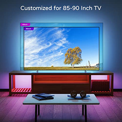 Led Lights for TV 85-95 Inches, 21Ft USB Powered TV Led Backlight, Easy-Bending Design, Ambient Lighting, Gaming Decor - size: for 85-95inch