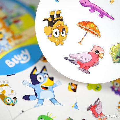 Asmodee Spot It! Bluey Card Game | Fast-Paced Matching Game Featuring Bluey & Friends, Fun for Family, Kids & Adults, Ages 4+, 2-8 Players, 15 Minute Playtime