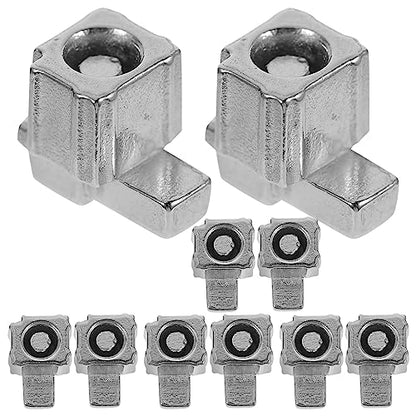 Beaupretty Metal 5 Pairs Replacement Lock Buckle for Controller Repair Latches Gamepad Lock Compatible for Switch