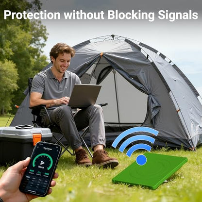 DAIERTEK Starlink Mini Silicone Cover, Green Protective Case | Waterproof, Anti-Scratch, Satellite Dish Accessories, Outdoor Travel RV/Camping - color: Green