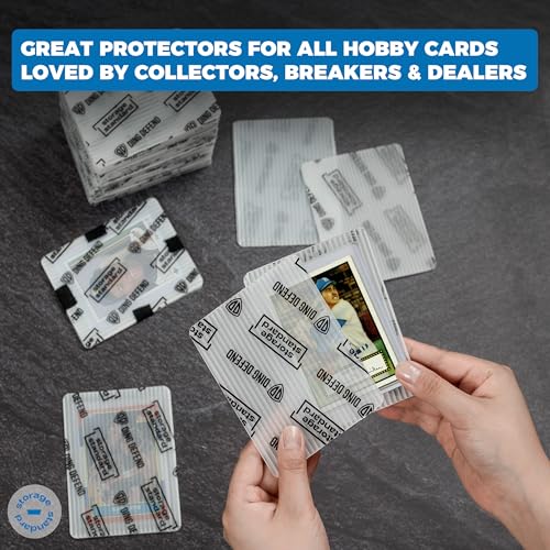 Trading Card Shipping Protectors - Premium Ultra Strong Plastic Inserts - 110 Pack - 3.5'' x 4.5'' - color: White - 110 Pack