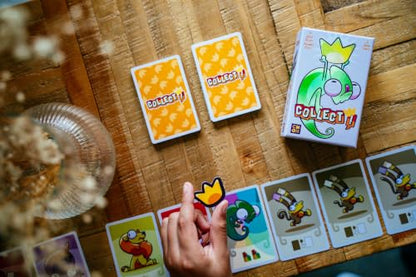 Collect! Card Game | Fast-Paced Animal Strategy & Bluffing Game, Easy to Learn Jungle-Themed Fun for Kids & Adults, Ages 8+, 2-5 Players, 15 Mins