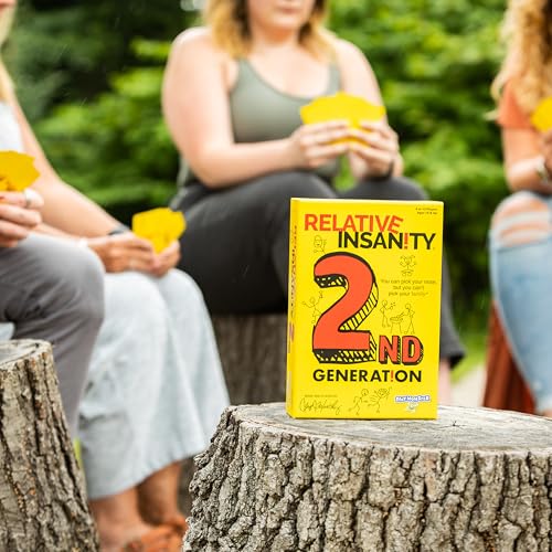 Relative Insanity by Jeff Foxworthy - Multi-Player Card Games for Family Night, Ages 14+ - style: 2nd Gen