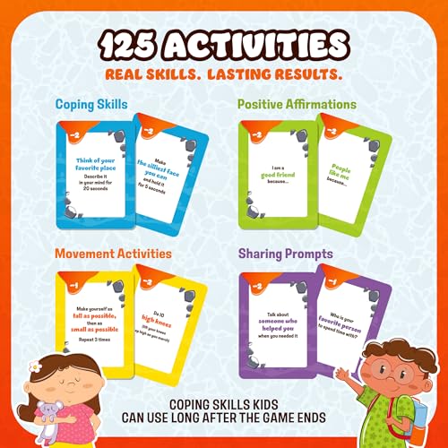 Escape from Anger Mountain Board Game | Anger Management Game for Kids Ages 6+ | Coping Skills and Emotional Regulation | Therapy Game for Kids | 2-8 Players