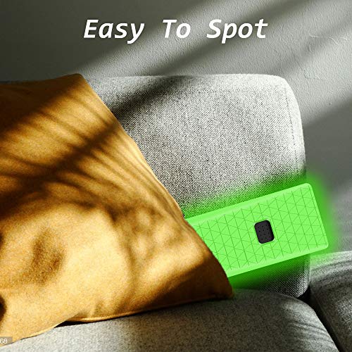 Remote Case Covers Holder for Xfinity Remote Control,Silicone Protective Case Skin for XFinity Comcast XR15 Voice Control Remote,[Thicken Layer] Shock-Absorption Bumper Remote Back Covers-Glowgreen - color: Glowgreen