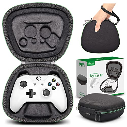 sisma Carry Case Compatible with Xbox One & Series X/S Wireless Controller, Travel Protective Case Controller Holder Storage Bag Home Safekeeping - color: Black