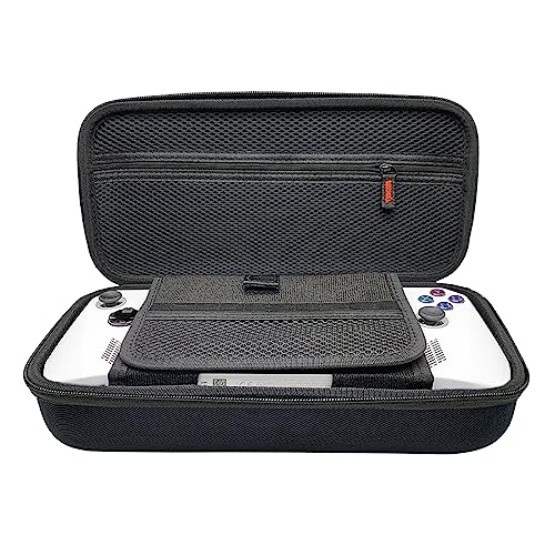Voikoli Carrying Case for Asus Rog Alloy 7''2023/Asus Rog Ally X 2024,Protective Hard Shell Carry Case Built-in AC Adapter Charger Storage, Portable Travel Carrying Case (Black-d) - color: Black-d