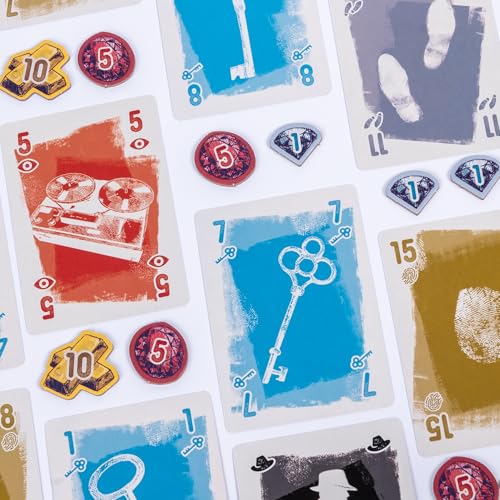 GameHead No Loose Ends, A Trick Taking Card Game of Risk, Reward & Robbery | 2-5 Players, Ages 12+, Plan Your Perfect Heist, 40 Minute Play Time