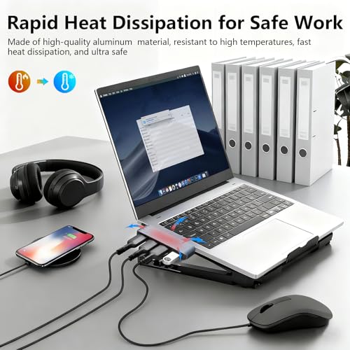 Left USB Hub, Cable-Free USB Splitter,Portable USB Hub for Laptop | One-hand Operation & Device Protection,Plug and Play,cordless integrated design,5Gbps High Speed Transfer - style: Left USB 3.0 Hub