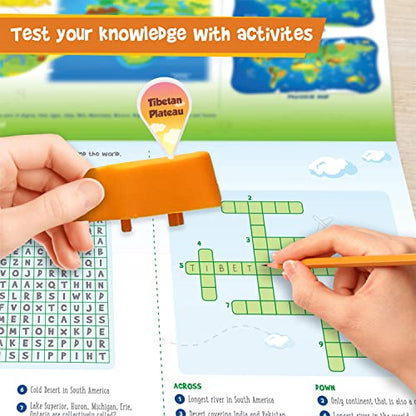 Imagimake Mapology Physical Features | World Map for Kids | 3D Puzzles for Ages 8-10 | Educational Toys for Kids 8-12 | Gifts for Boys & Girls 8-12 | Building Toys Gift for Birthday and Summer - style: Physical Features of the World
