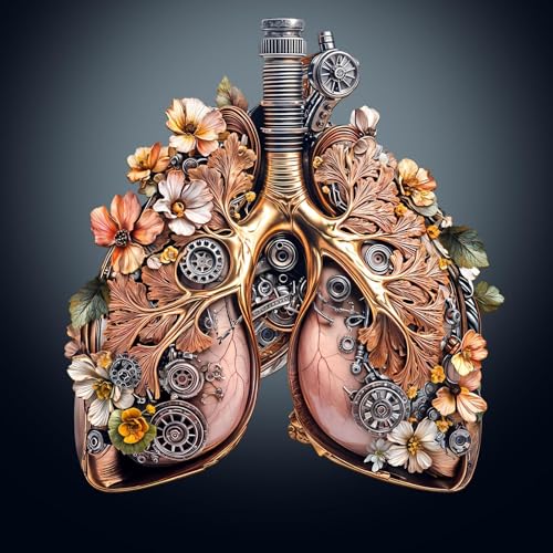 Mechanical Lung Wooden Puzzles for Adults 230 Pieces, L -13.4 * 12.4in | Unique Shape Wooden Jigsaw Puzzle for Adults, Gifts for Friends and Family, Wood Puzzles Adult, Wall Art Home Decor - color: Mechanical Lung, size: Large