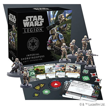 Star Wars: Legion Imperial Shoretroopers UNIT EXPANSION - Elite Troopers! Tabletop Miniatures Game, Strategy Game for Kids and Adults, Ages 14+, 2 Players, 3 Hour Playtime, Made by Atomic Mass Games - style: Galactic Empire Expansions: Imperial Shoretroop