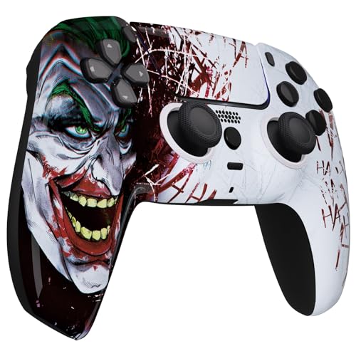 MODDEDZONE M Series Custom controller for PS5 - Wireless, OEM-Quality Custom Designs for Playstation 5 Controller- Diverse & Unique Styles for Enhanced Gaming (Cloun Ha Ha) - color: Cloun Ha Ha