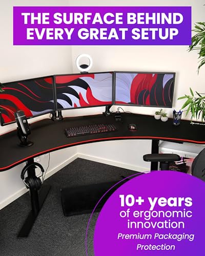 Arozzi Arena Angelo Gaming Desk Pad Black | Desk-Wide Microfiber, 88.6 x 28 in, Anti-Slip Rubber Base, Water-Resistant, Machine Washable - color: Angelo Black