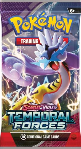 POKEMON TCG: SCARLET AND VIOLET: TEMPORAL FORCES: BOOSTER PACK - 10 Cards