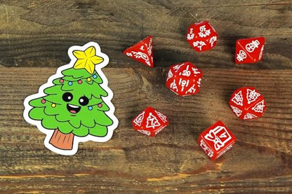 1985 Games Holiday Mystery Dice Bag - Wide Range of Patterns for Gaming, Role Playing, Table Games (Pack of 6) - color: Holiday Mystery Dice, size: Pack of 6