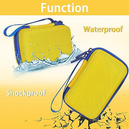 Aenllosi Hard Case for Blaze Capcom/Atari/Technos/Taito Super/Neo-Geo/Data | EVA case construction, Water-resistant design, Mesh pocket for accessories, Smooth zipper access, Case only - size: for Capcom